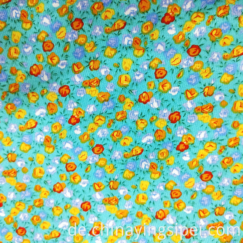 Fabrikbereitwaren kleine florale niedliche Designs Baumwolle gedrucktes Twill Kinder -Cartoon Baumwolle Stoff